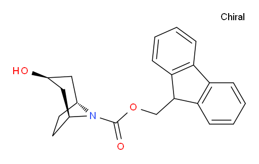 (9H-fluoren-9-yl)methyl (1R,3S,5S)-3-hydroxy-8-azabicyclo[3.2.1]octane-8-carboxylate