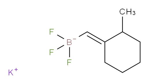 potassium trifluoro[(2-methylcyclohexylidene)methyl]boranuide