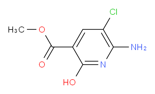 methyl 6-amino-5-chloro-2-hydroxypyridine-3-carboxylate