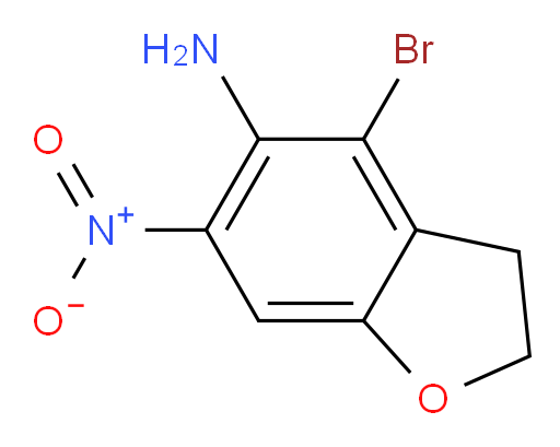 4-bromo-6-nitro-2,3-dihydro-1-benzofuran-5-amine