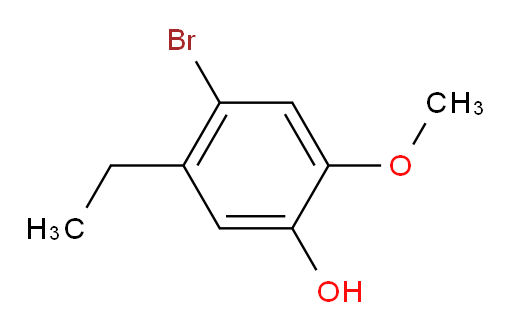 4-bromo-5-ethyl-2-methoxyphenol
