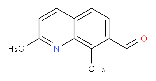 2,8-dimethylquinoline-7-carbaldehyde