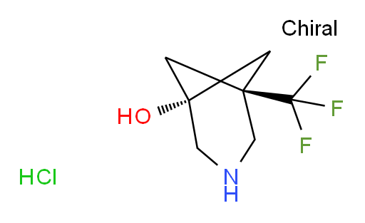 5-(trifluoromethyl)-3-azabicyclo[3.1.1]heptan-1-ol hydrochloride