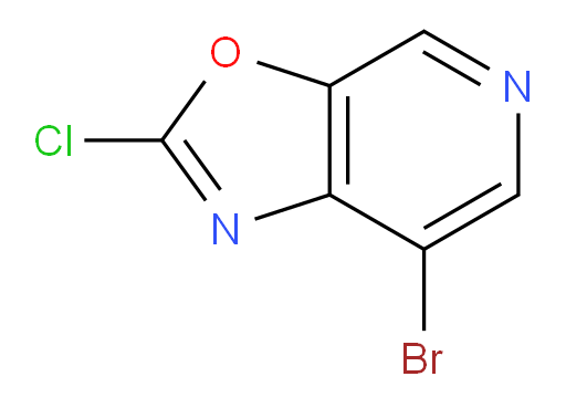 7-bromo-2-chloro-[1,3]oxazolo[5,4-c]pyridine