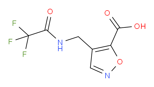 4-[(2,2,2-trifluoroacetamido)methyl]-1,2-oxazole-5-carboxylic acid