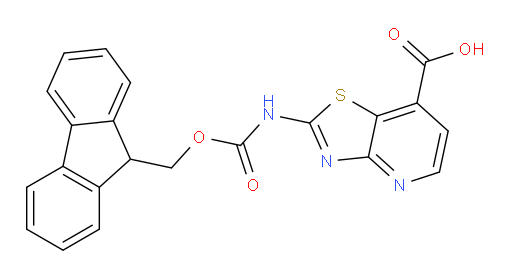 2-({[(9H-fluoren-9-yl)methoxy]carbonyl}amino)-[1,3]thiazolo[4,5-b]pyridine-7-carboxylic acid