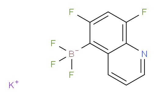 potassium (6,8-difluoroquinolin-5-yl)trifluoroboranuide