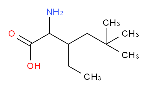 2-amino-3-ethyl-5,5-dimethylhexanoic acid