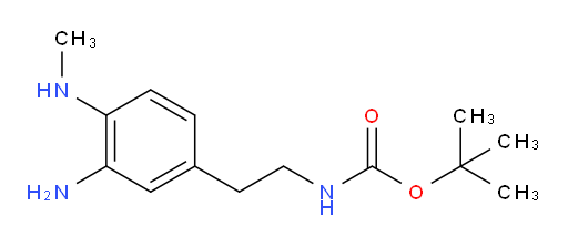 tert-butyl N-{2-[3-amino-4-(methylamino)phenyl]ethyl}carbamate