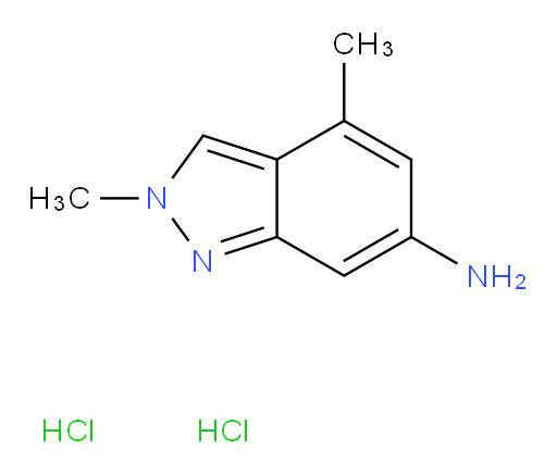 2,4-dimethyl-2H-indazol-6-amine dihydrochloride