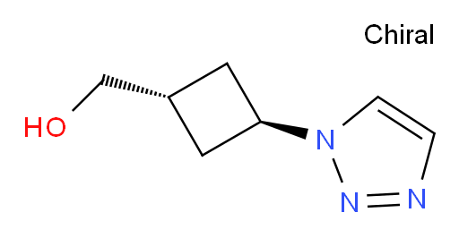 [(1r,3r)-3-(1H-1,2,3-triazol-1-yl)cyclobutyl]methanol