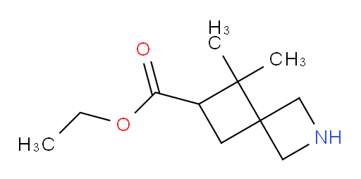 ethyl 5,5-dimethyl-2-azaspiro[3.3]heptane-6-carboxylate