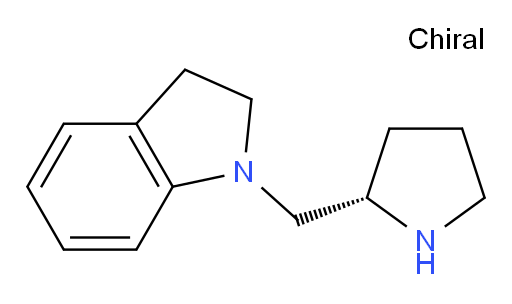 1-{[(2S)-pyrrolidin-2-yl]methyl}-2,3-dihydro-1H-indole