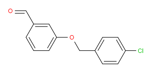 3-[(4-chlorophenyl)methoxy]benzaldehyde