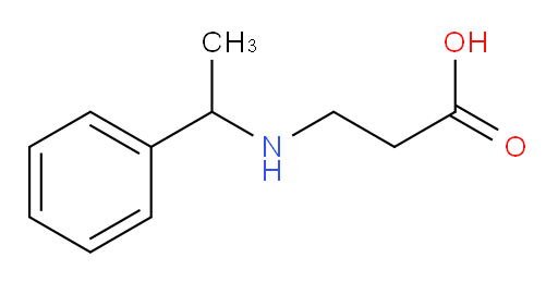 3-[(1-phenylethyl)amino]propanoic acid