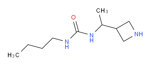 1-[1-(azetidin-3-yl)ethyl]-3-butylurea