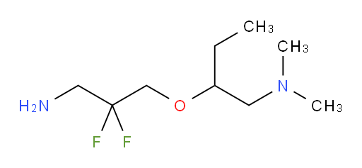 [2-(3-amino-2,2-difluoropropoxy)butyl]dimethylamine