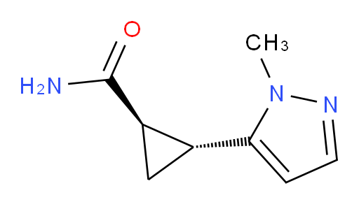 rac-(1R,2R)-2-(1-methyl-1H-pyrazol-5-yl)cyclopropane-1-carboxamide