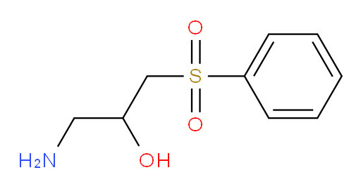 1-amino-3-(benzenesulfonyl)propan-2-ol