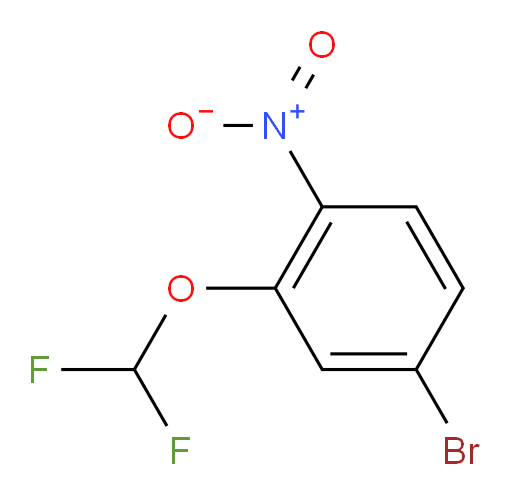 4-bromo-2-(difluoromethoxy)-1-nitrobenzene