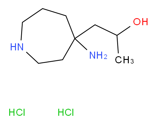 1-(4-aminoazepan-4-yl)propan-2-ol dihydrochloride