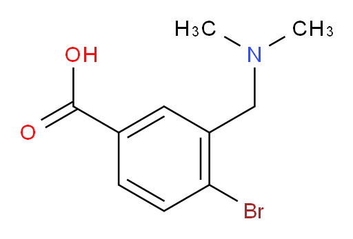 4-bromo-3-[(dimethylamino)methyl]benzoic acid