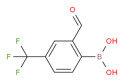 [2-formyl-4-(trifluoromethyl)phenyl]boronic acid