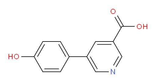 5-(4-hydroxyphenyl)pyridine-3-carboxylic acid
