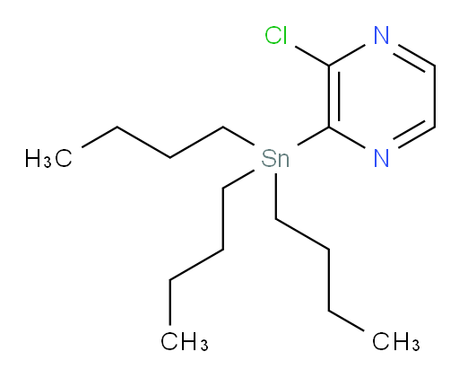 2-chloro-3-(tributylstannyl)pyrazine