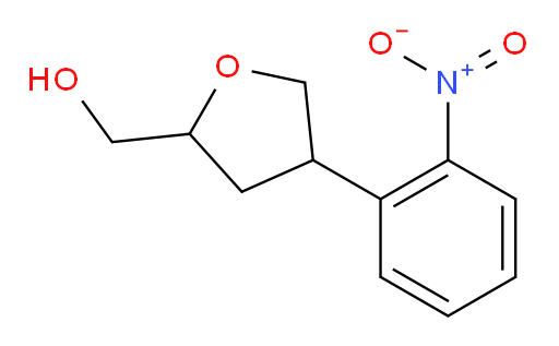 [4-(2-nitrophenyl)oxolan-2-yl]methanol