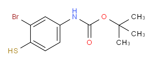tert-butyl N-(3-bromo-4-sulfanylphenyl)carbamate