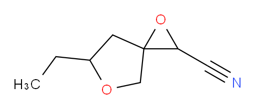 6-ethyl-1,5-dioxaspiro[2.4]heptane-2-carbonitrile