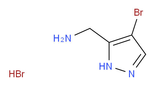 (4-bromo-1H-pyrazol-5-yl)methanamine hydrobromide