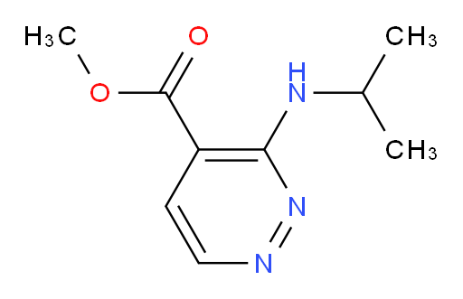 methyl 3-[(propan-2-yl)amino]pyridazine-4-carboxylate