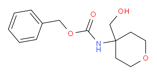 benzyl N-[4-(hydroxymethyl)oxan-4-yl]carbamate