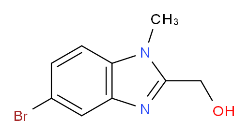 (5-bromo-1-methyl-1H-1,3-benzodiazol-2-yl)methanol