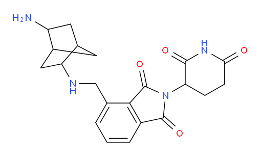 4-[({5-aminobicyclo[2.2.1]heptan-2-yl}amino)methyl]-2-(2,6-dioxopiperidin-3-yl)-2,3-dihydro-1H-isoindole-1,3-dione