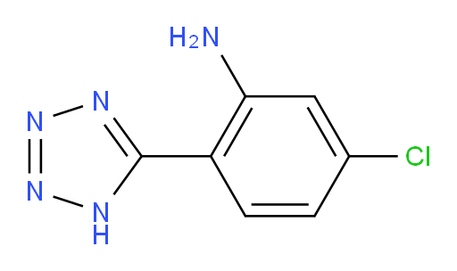 5-chloro-2-(1H-1,2,3,4-tetrazol-5-yl)aniline