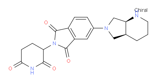 5-[(4aS,7aS)-octahydro-1H-pyrrolo[3,4-b]pyridin-6-yl]-2-(2,6-dioxopiperidin-3-yl)-2,3-dihydro-1H-isoindole-1,3-dione