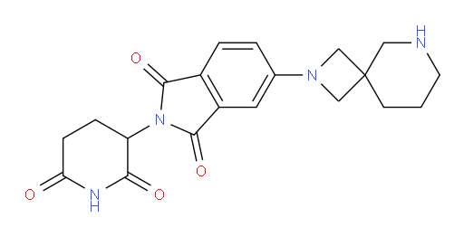 5-{2,6-diazaspiro[3.5]nonan-2-yl}-2-(2,6-dioxopiperidin-3-yl)-2,3-dihydro-1H-isoindole-1,3-dione