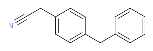2-(4-benzylphenyl)acetonitrile