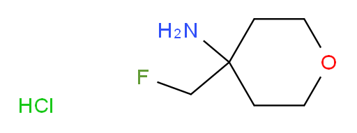 4-(fluoromethyl)oxan-4-amine hydrochloride