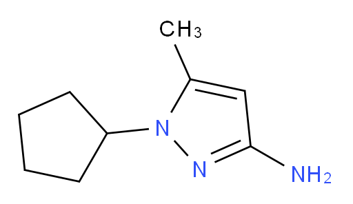 1-cyclopentyl-5-methyl-1H-pyrazol-3-amine