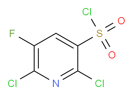 2,6-dichloro-5-fluoropyridine-3-sulfonyl chloride
