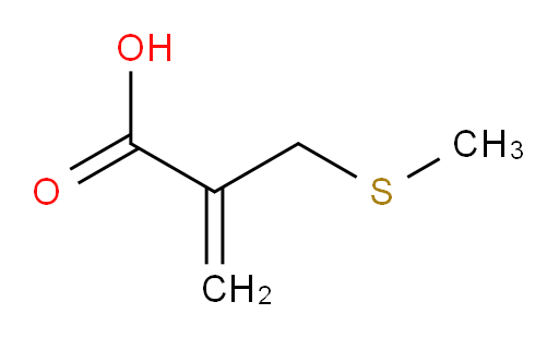 2-[(methylsulfanyl)methyl]prop-2-enoic acid