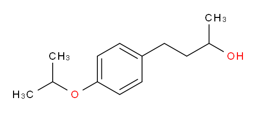 4-[4-(propan-2-yloxy)phenyl]butan-2-ol
