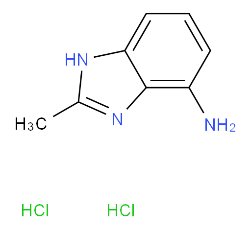 2-methyl-1H-1,3-benzodiazol-4-amine dihydrochloride