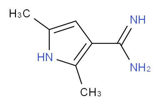 2,5-dimethyl-1H-pyrrole-3-carboximidamide