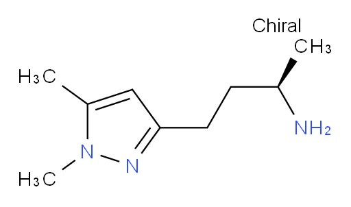 (2R)-4-(1,5-dimethyl-1H-pyrazol-3-yl)butan-2-amine