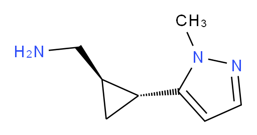 rac-[(1R,2R)-2-(1-methyl-1H-pyrazol-5-yl)cyclopropyl]methanamine